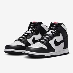 Nike Dunk High White/University Red/Black